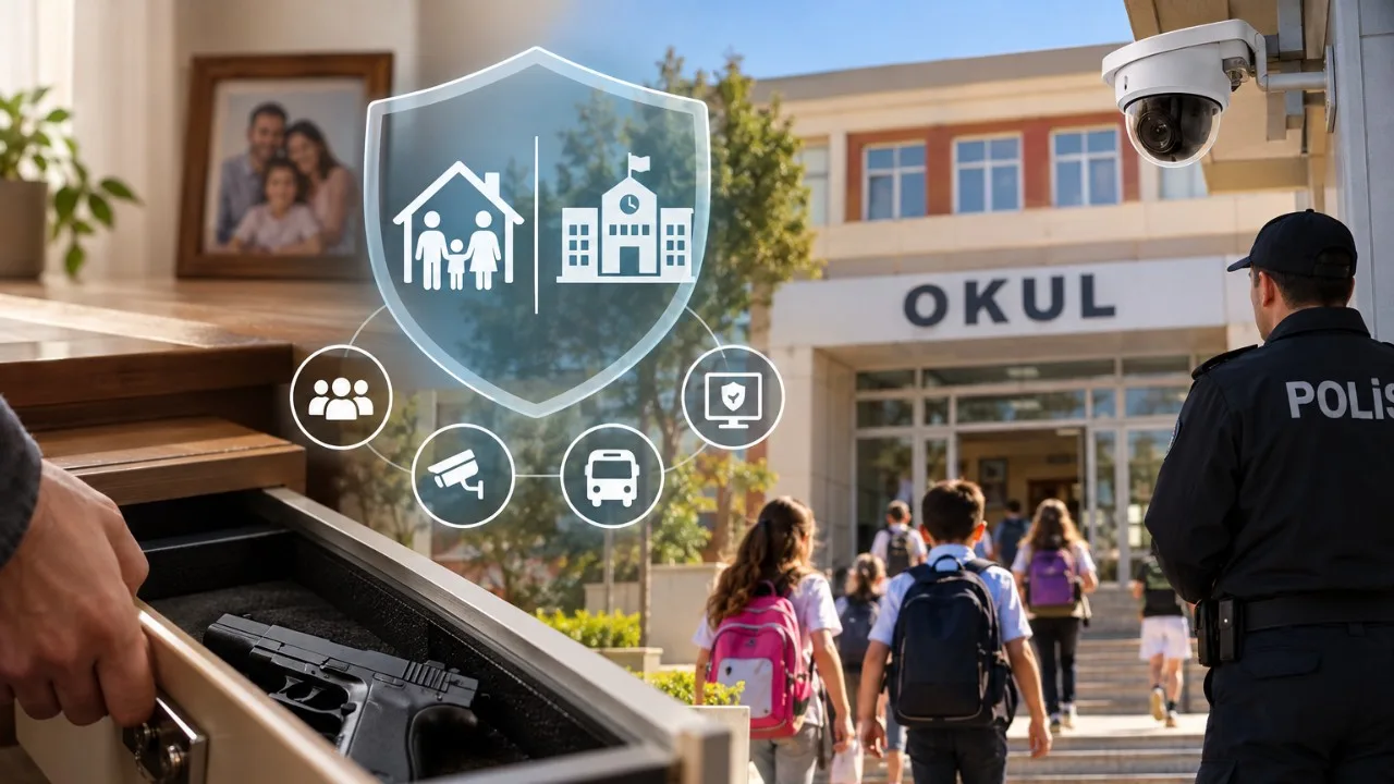 Okul Güvenliğinde Yeni Önlem: Evdeki Silahlar Takipte