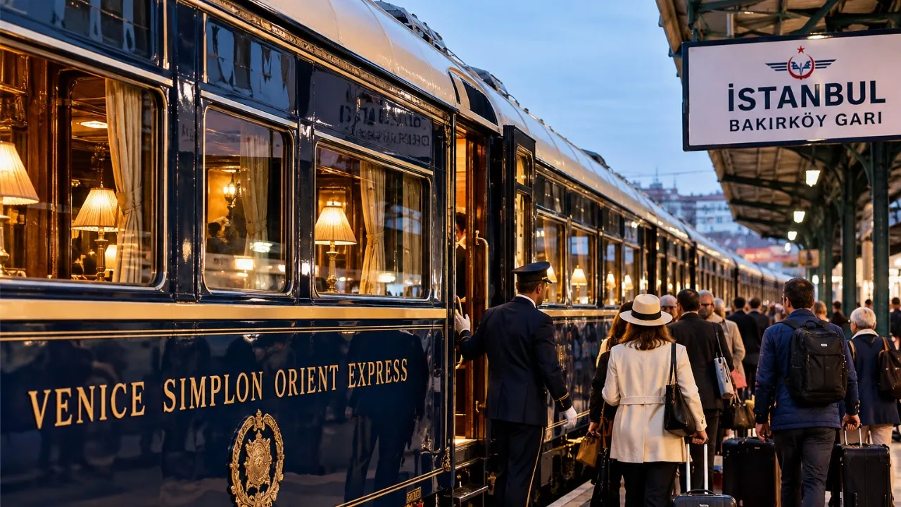 Orient Express İstanbul'a 70 Yolcusuyla Ulaştı