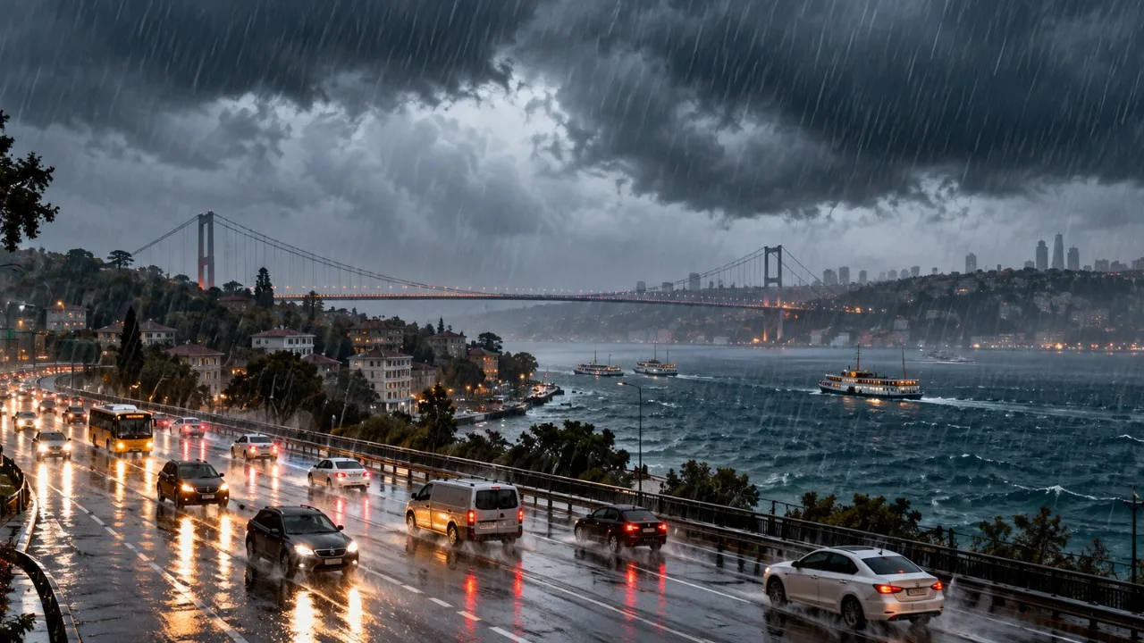 AKOM'dan kritik sel uyarısı: İstanbul'da sağanak.