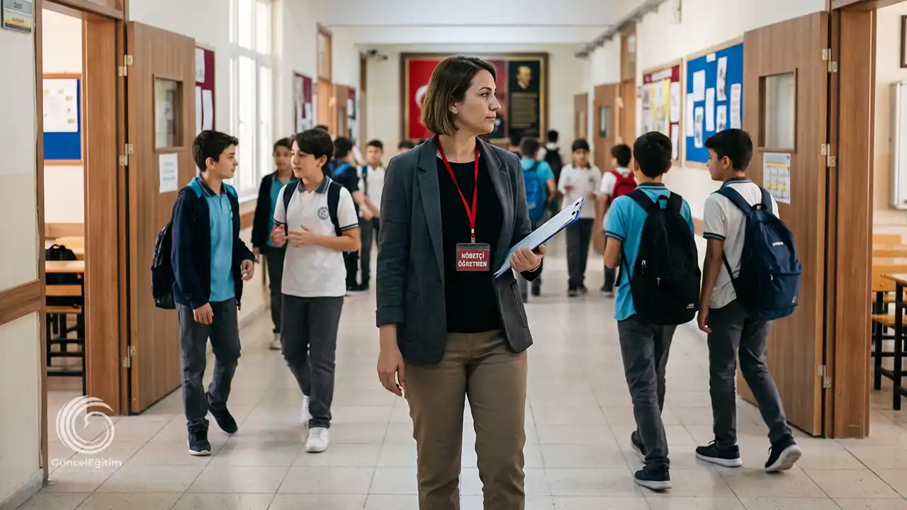 Öğretmene Özellikle Az Dersi Olan Günde Nöbet Yazılır Mı? Boş Dersleri Doldurmak Zorunlu Mu?