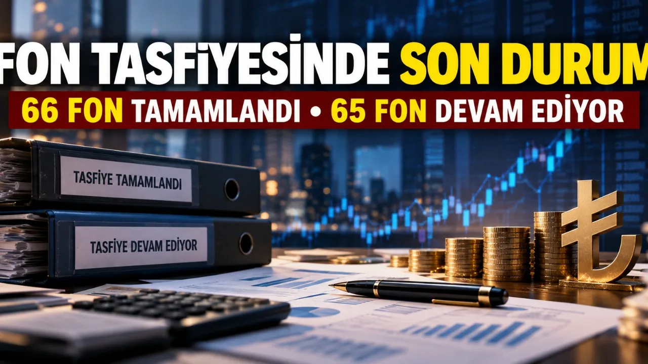 Fon Tasfiyesinde 66 İşlem Tamamlandı