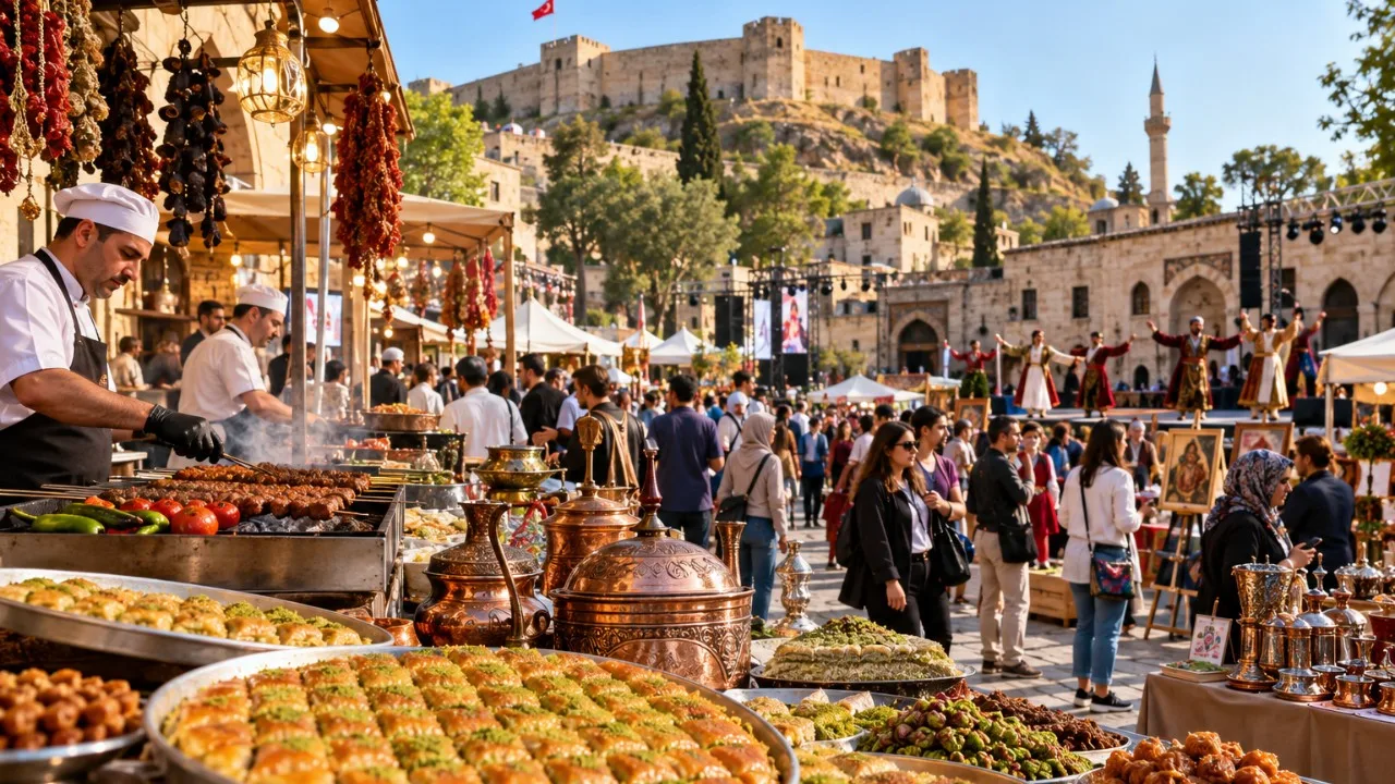 GastroAntep Festivali 9 Gün Boyunca Bağlantı Kuruyor