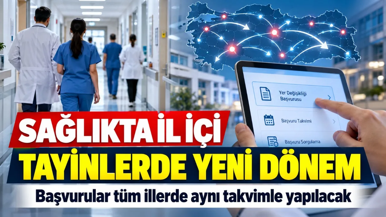 İl içi tayinler EKİP Sistemine taşınıyor