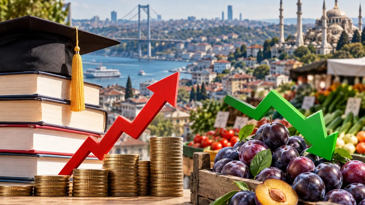 İstanbul'da Eylül Ayında Fiyatlar Hızla Arttı