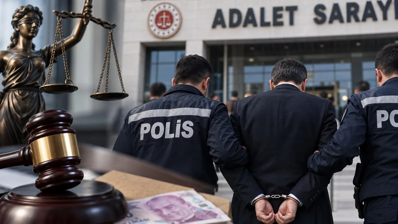 Rüşvet iddiasıyla açığa alınan savcı tutuklandı