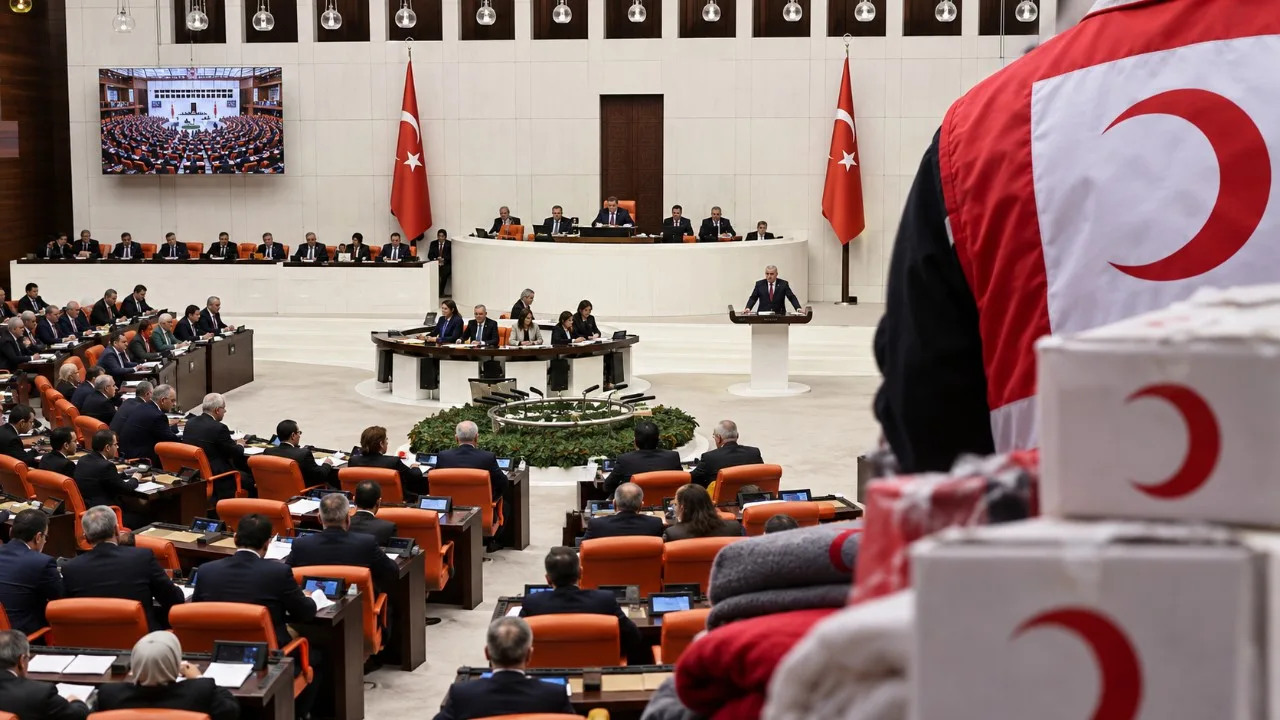 Türk Kızılay Kanunu Teklifi Meclis'te Görüşüldü