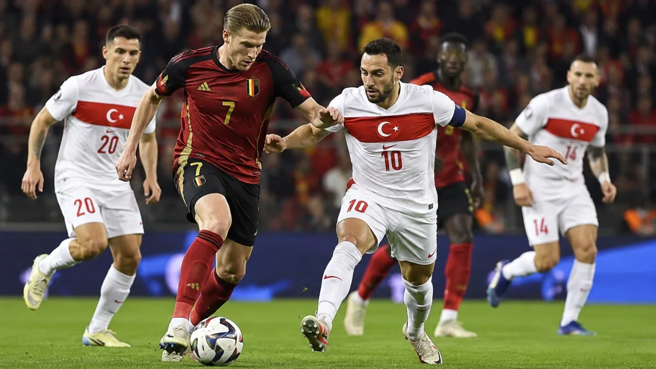 Türkiye Belçika Deplasmanında 3-0 Yenildi