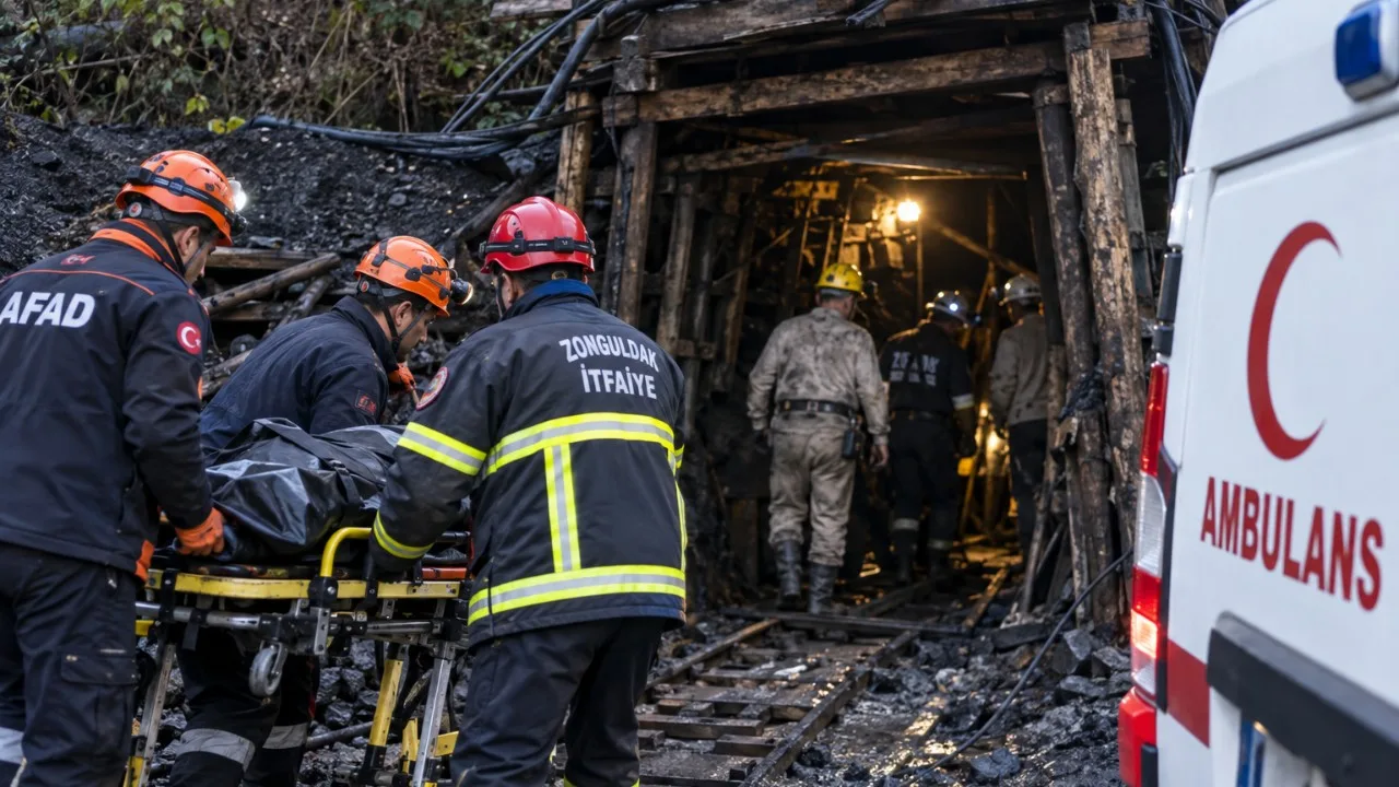 Zonguldak'ta Ruhsatsız Madende Göçük: 1 İşçi Öldü